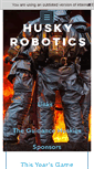 Mobile Screenshot of huskyrobotics.com