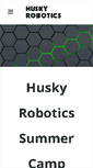Mobile Screenshot of huskyrobotics.org